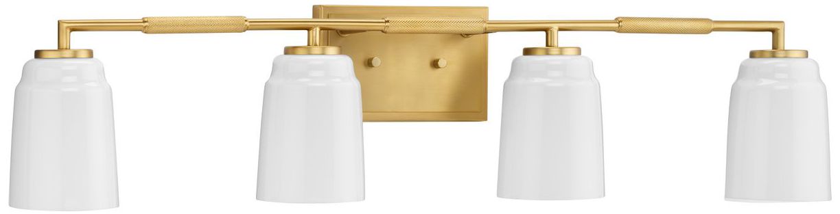 Image 3 Spenser Collection Four-Light Industrial Vanity Light more views