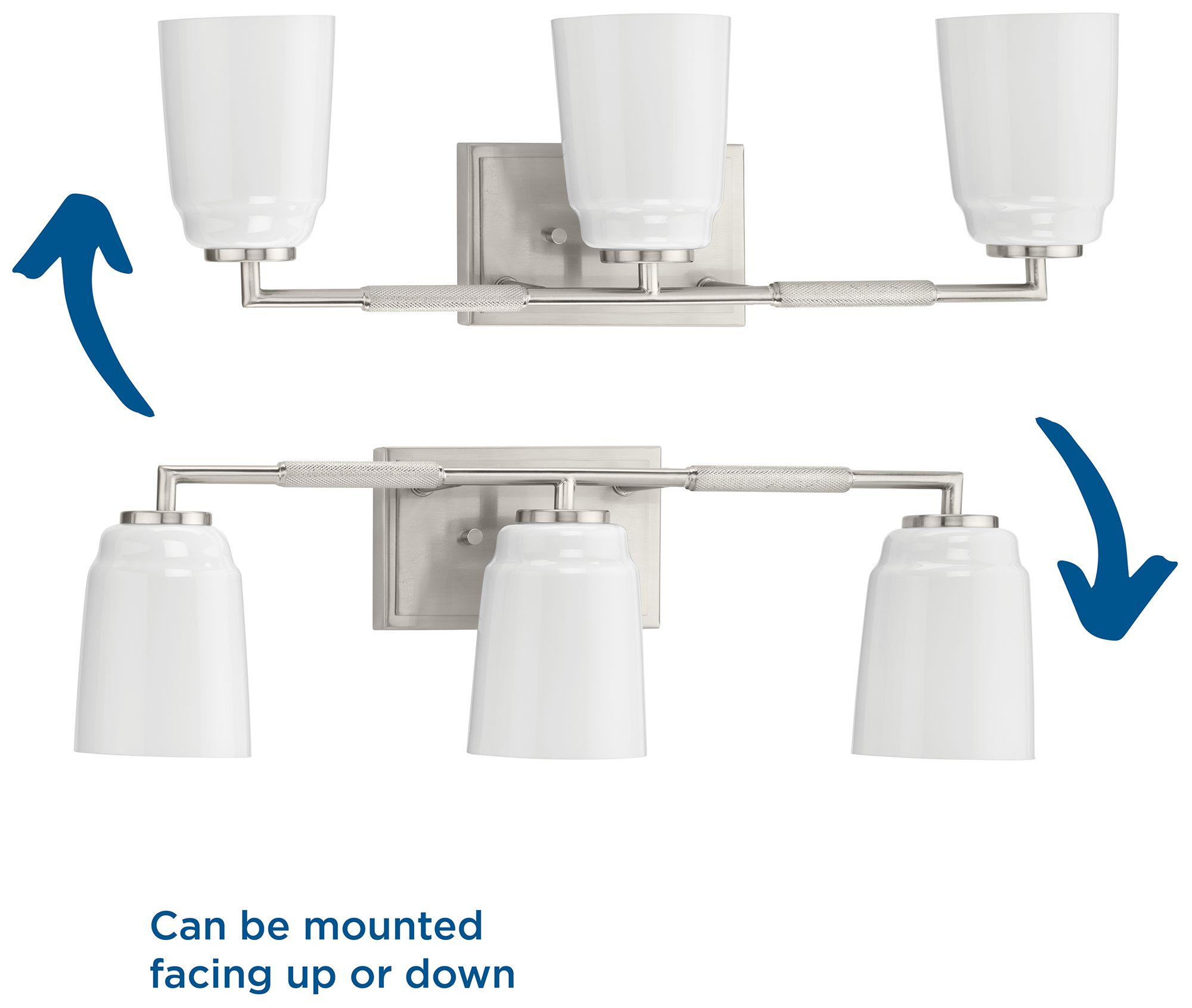 Spenser Collection Three-Light Industrial Vanity Light