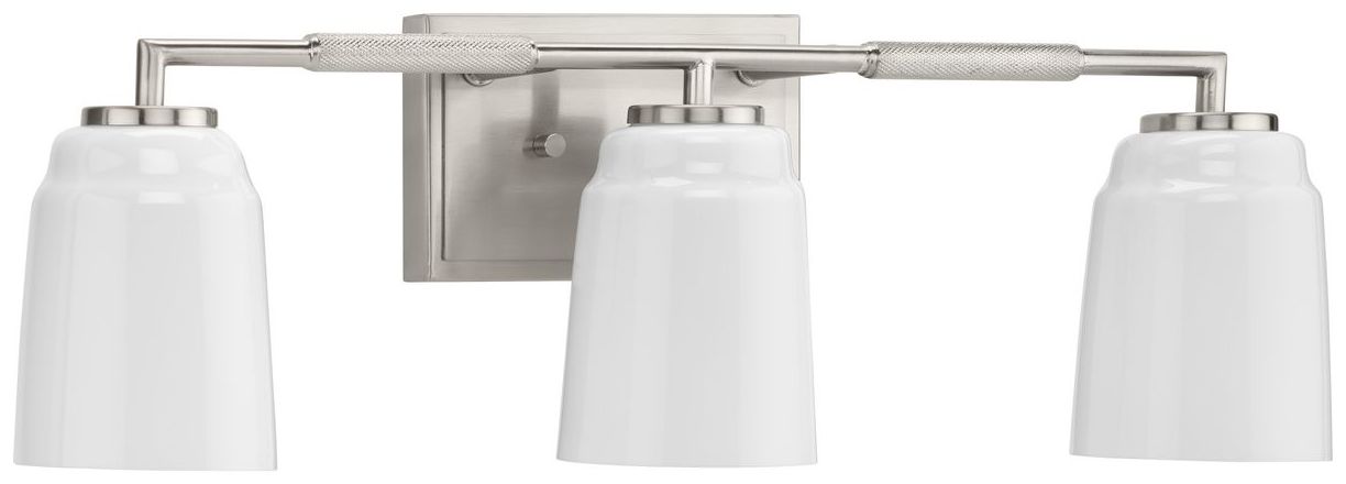 Image 3 Spenser Collection Three-Light Industrial Vanity Light more views