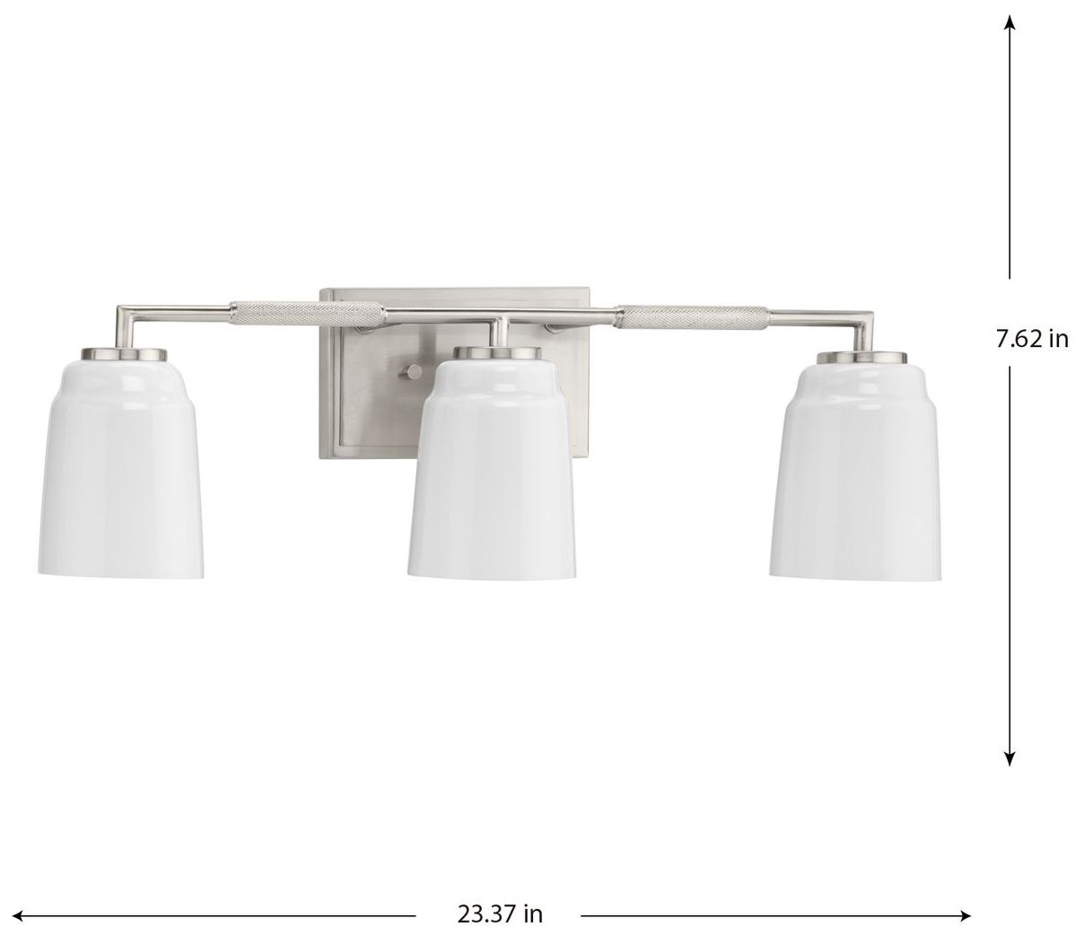 Image 4 Spenser Collection Three-Light Industrial Vanity Light more views