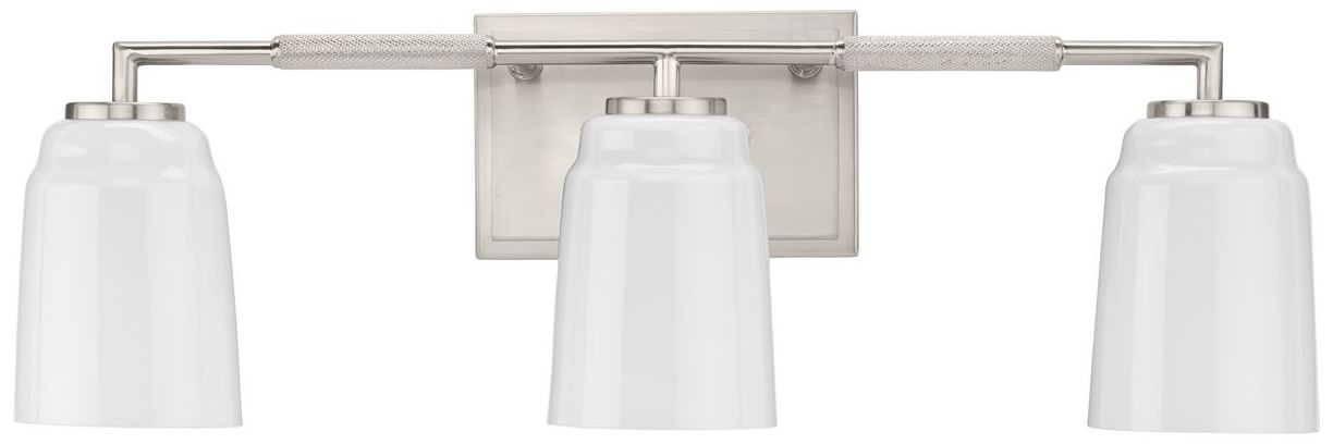 Image 5 Spenser Collection Three-Light Industrial Vanity Light more views