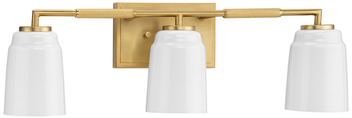 Spenser Collection Three-Light Industrial Vanity Light