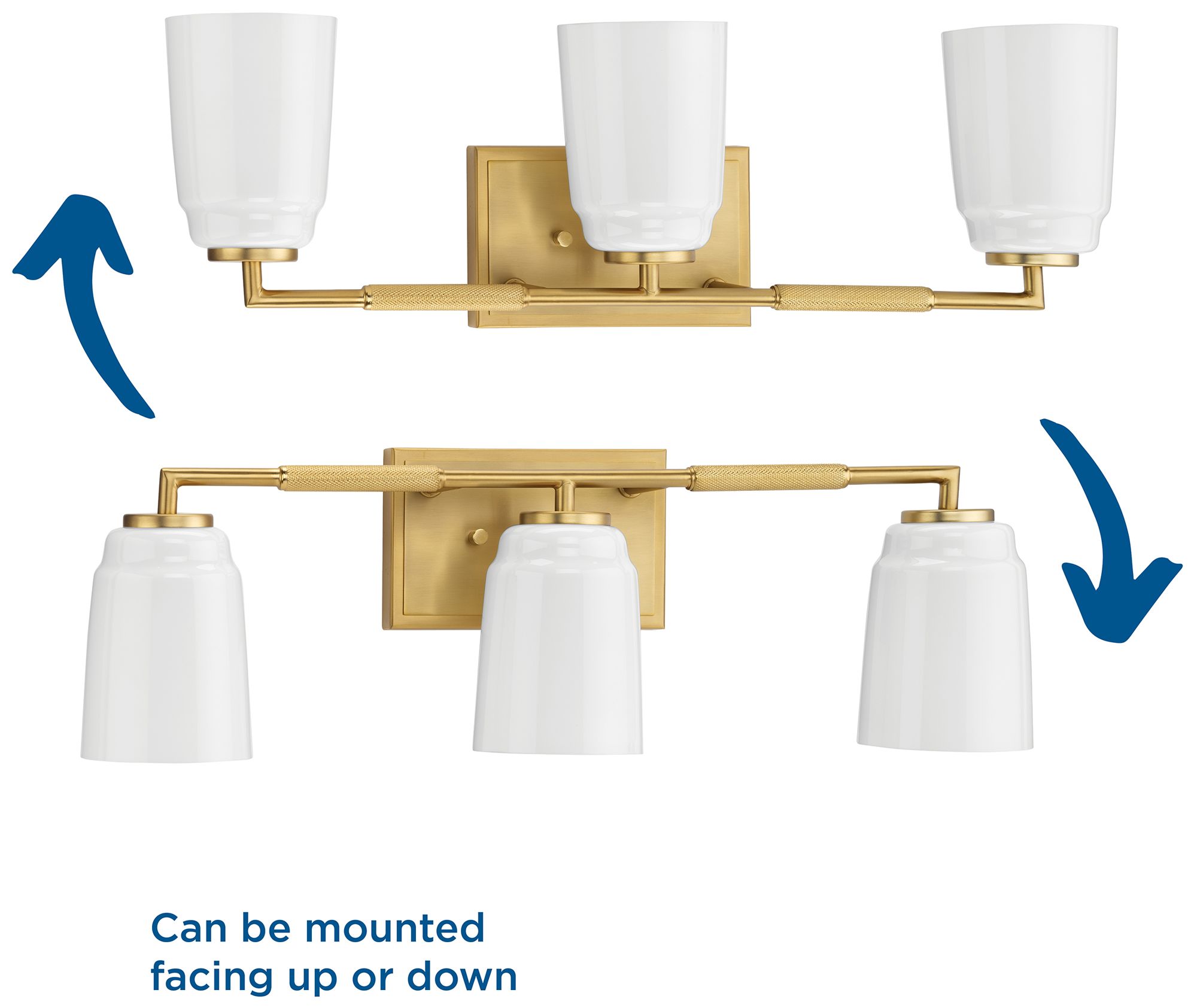 Spenser Collection Three-Light Industrial Vanity Light