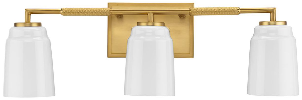 Image 5 Spenser Collection Three-Light Industrial Vanity Light more views