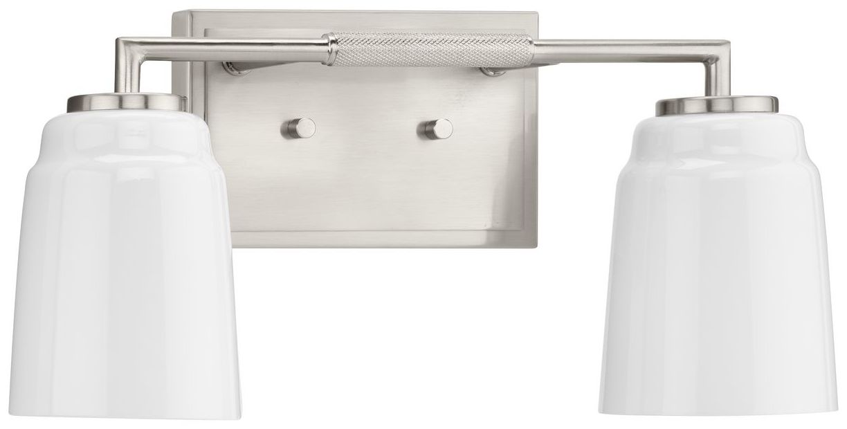 Spenser Collection Two-Light Industrial Vanity Light
