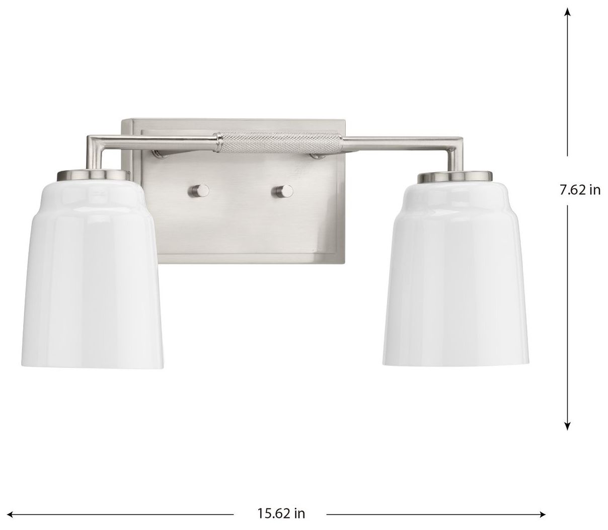 Image 4 Spenser Collection Two-Light Industrial Vanity Light more views
