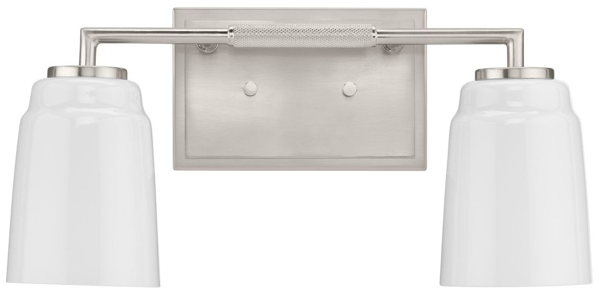 Image 5 Spenser Collection Two-Light Industrial Vanity Light more views