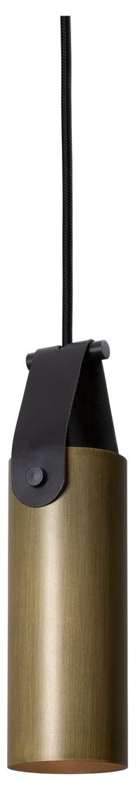 Image 3 Spero Pendant, Distressed Brass w/ Black more views