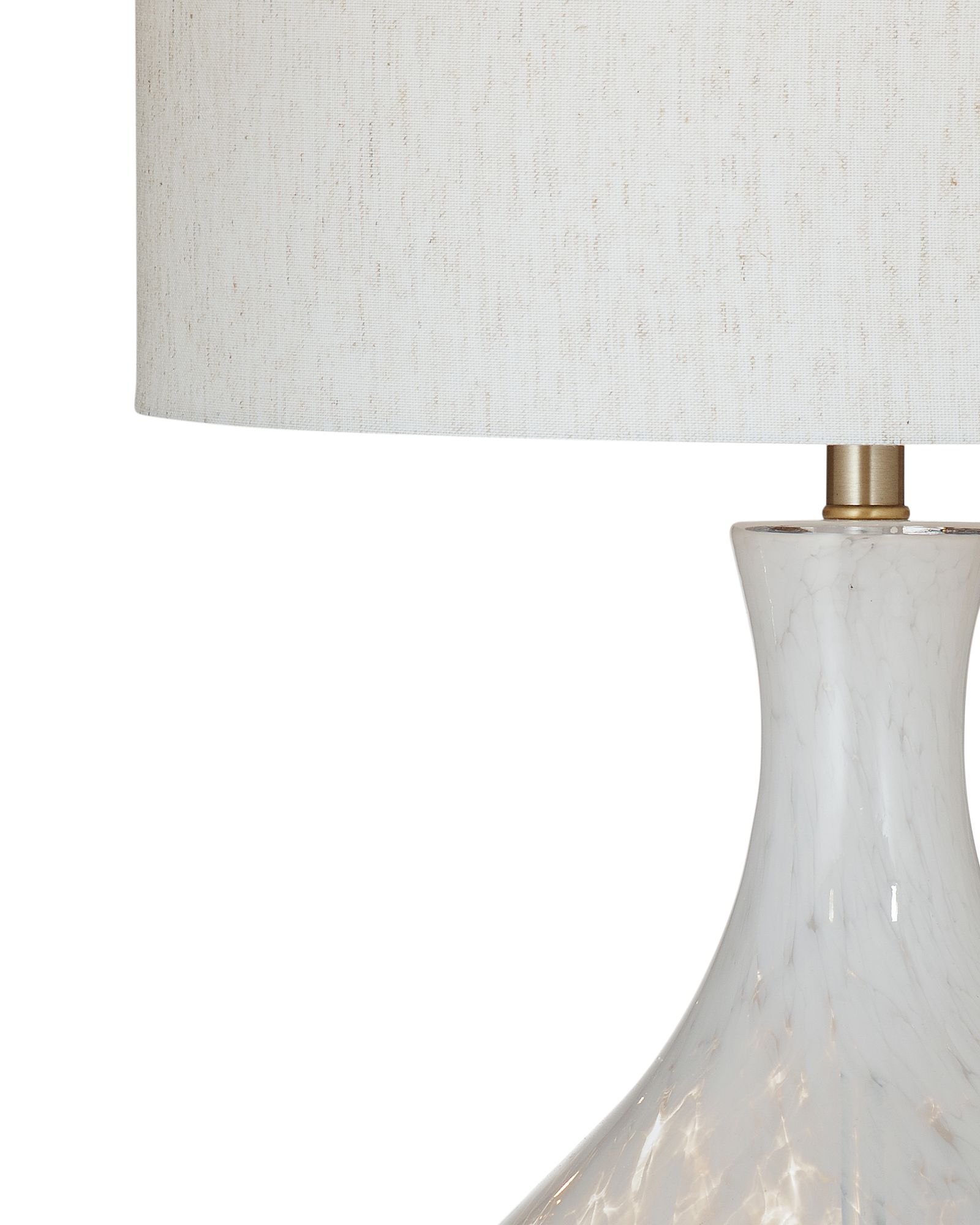 Image 2 Spey 34" High White And Black Table Lamp more views