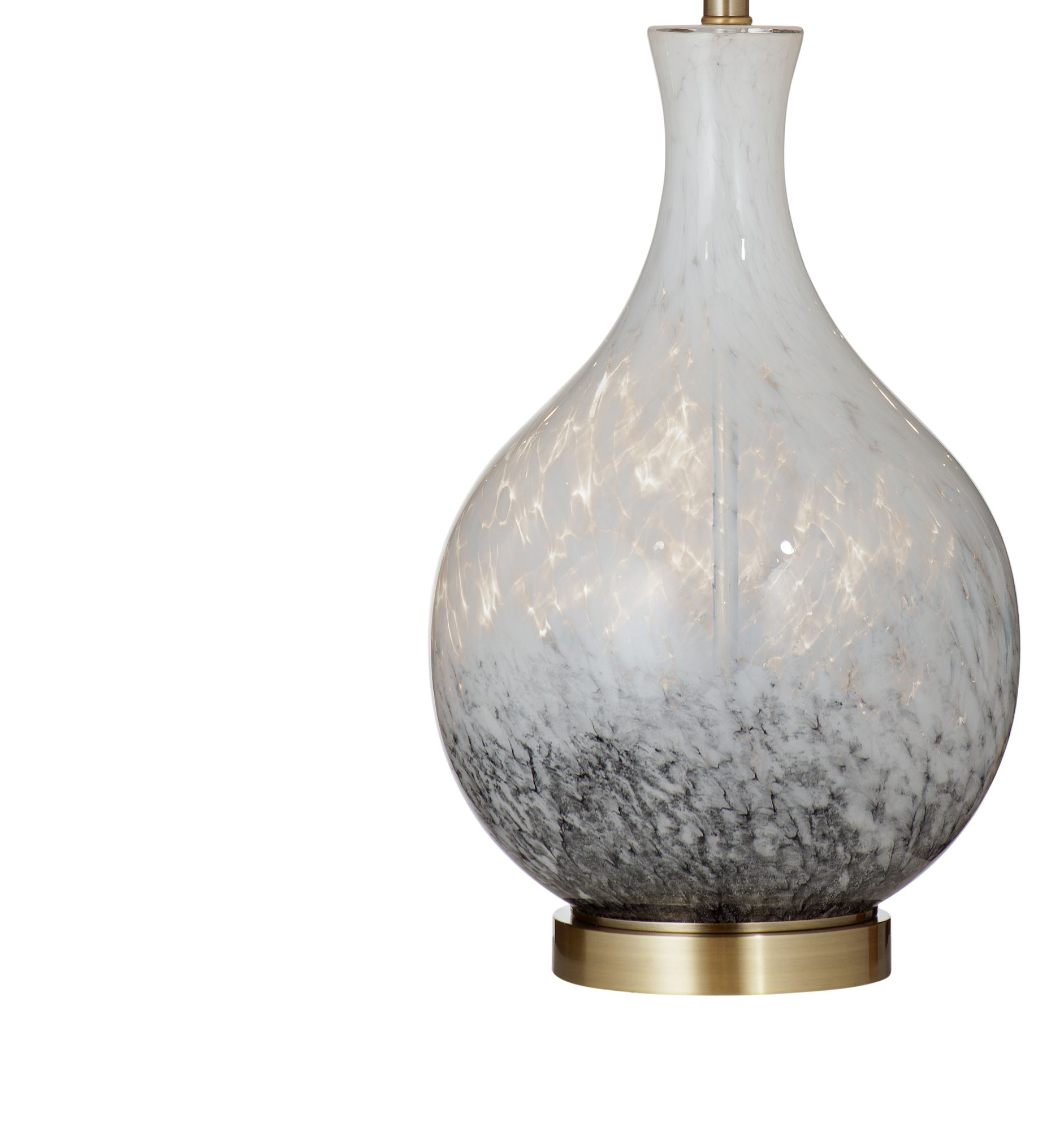Image 5 Spey 34" High White And Black Table Lamp more views