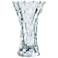 Sphere 10 1/2" High Bavarian Crystal Vase