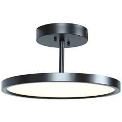 Sphere 15&quot; Wide Oil-Rubbed Bronze LED Ceiling Light