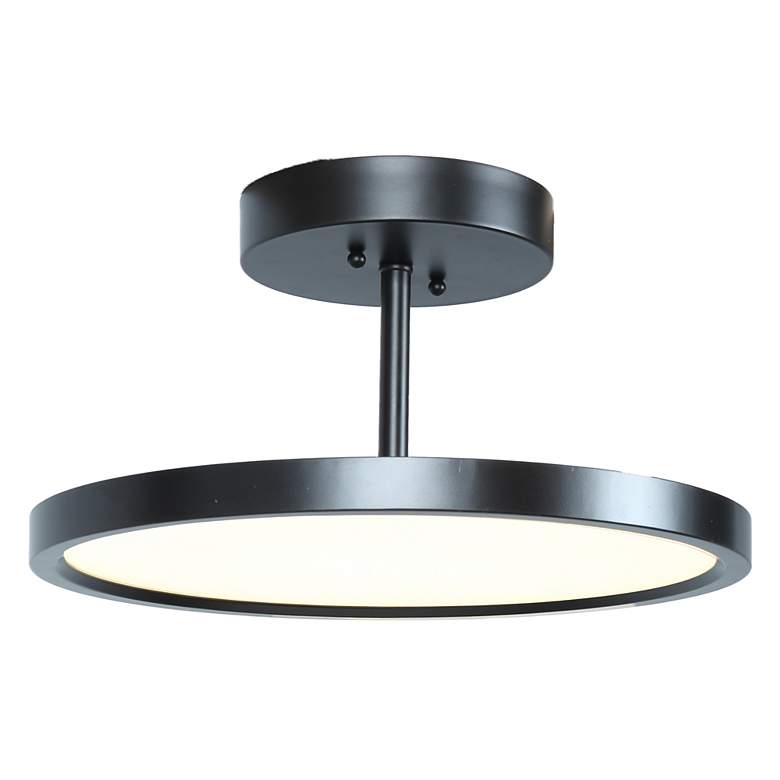 Image 3 Sphere 15" Wide Oil-Rubbed Bronze LED Ceiling Light more views