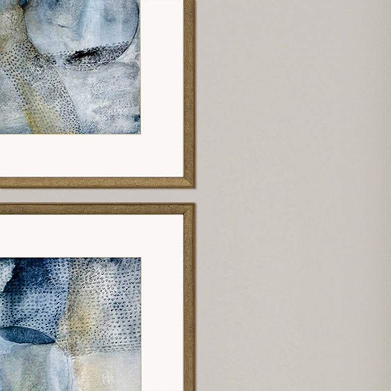 Image 3 Sphere 21" Square Giclee Framed Wall Art Set of 4 more views