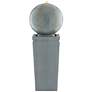 6_Sphere and Pillar 34 1/4" High LED Bubbler Fountain more views