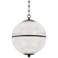 Sphere No. 3 18 1/4" Wide Polished Nickel Pendant Light