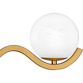 Image5 of Spherical 4-Light Aged Brass Bath Light more views