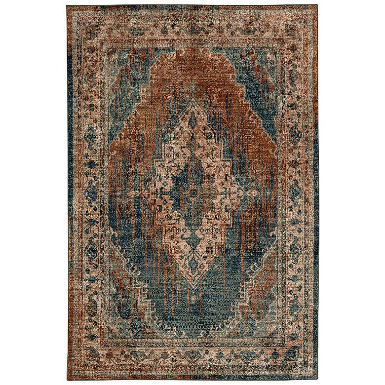 Image 1 Spice Market 90935 5'3"x7'10" Vasco Aquamarine Area Rug