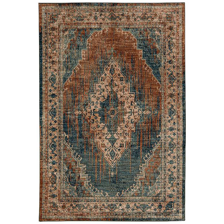 Image 1 Spice Market 90935 5&#39;3 inchx7&#39;10 inch Vasco Aquamarine Area Rug