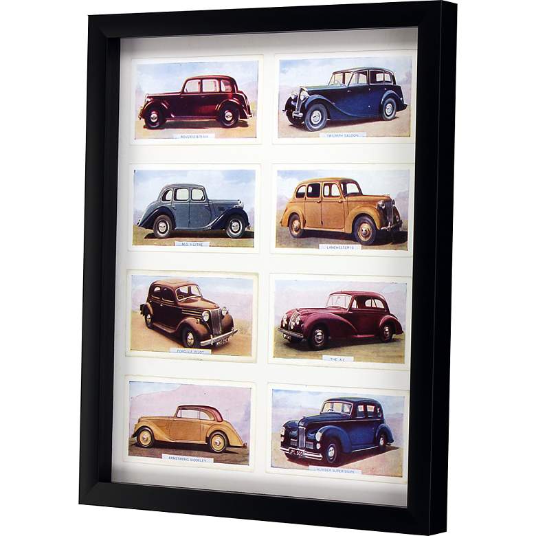 Image 3 Spin Vintage Motors 31 inch Wide Framed Giclee Wall Art more views
