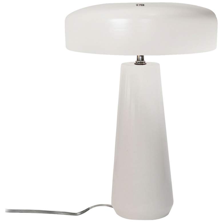 Image 1 Spire 17.75" High Bisque Table Lamp