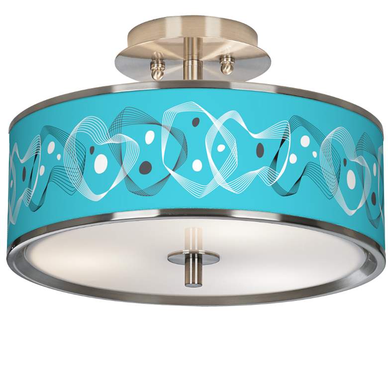Image 1 Spirocraft Giclee Glow 14" Wide Ceiling Light