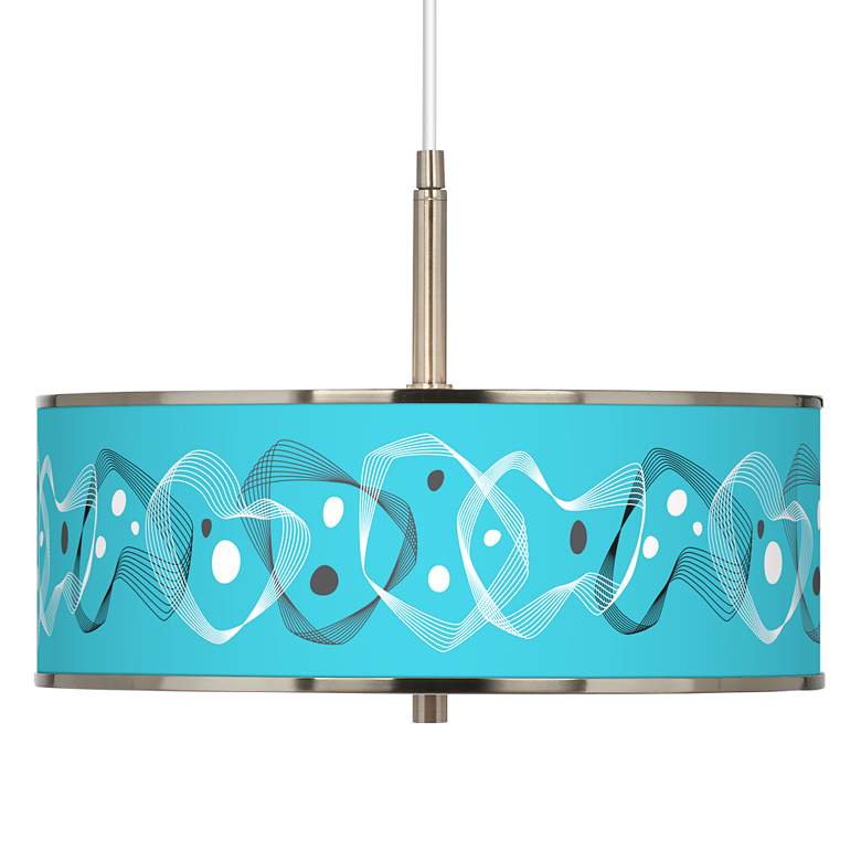 Image 1 Spirocraft Giclee Glow 16" Wide Pendant Light