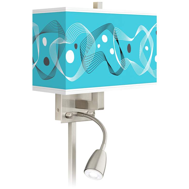 Image 1 Spirocraft Giclee Glow LED Reading Light Plug-In Sconce
