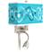 Spirocraft Giclee Glow LED Reading Light Plug-In Sconce