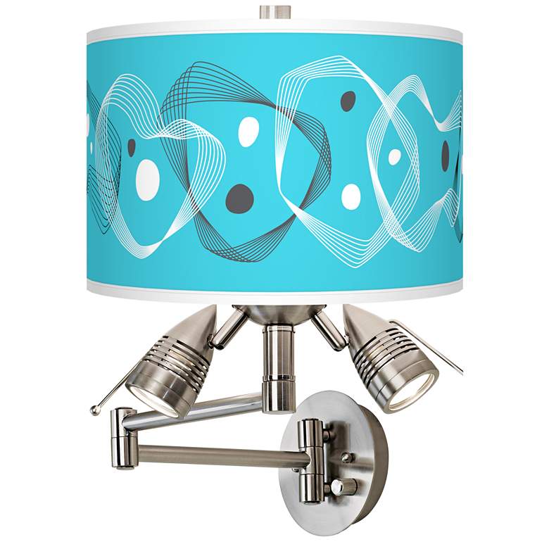 Image 1 Spirocraft Giclee Plug-In Swing Arm Wall Lamp