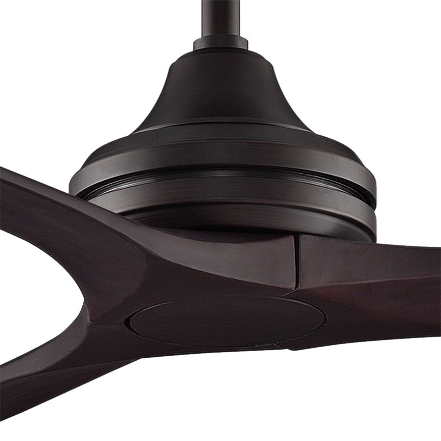 Image 3 Spitfire 60 in In/Out Fan - Dark Bronze w/ Dark Walnut Blades more views