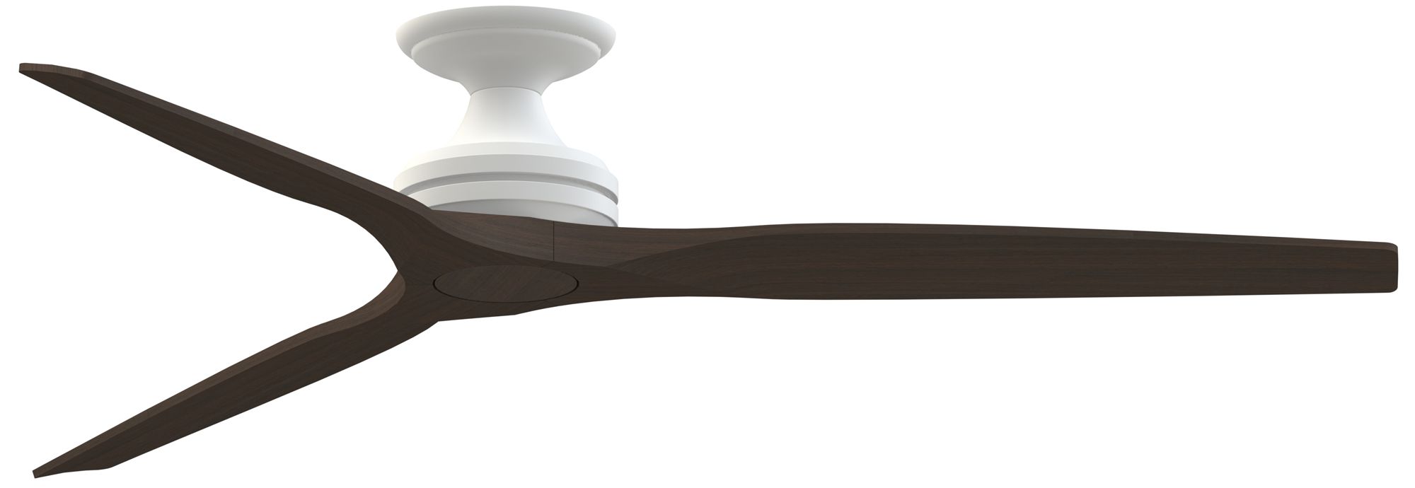 Spitfire DC Custom 64 in Flush In/Out Smart Fan - Matte White