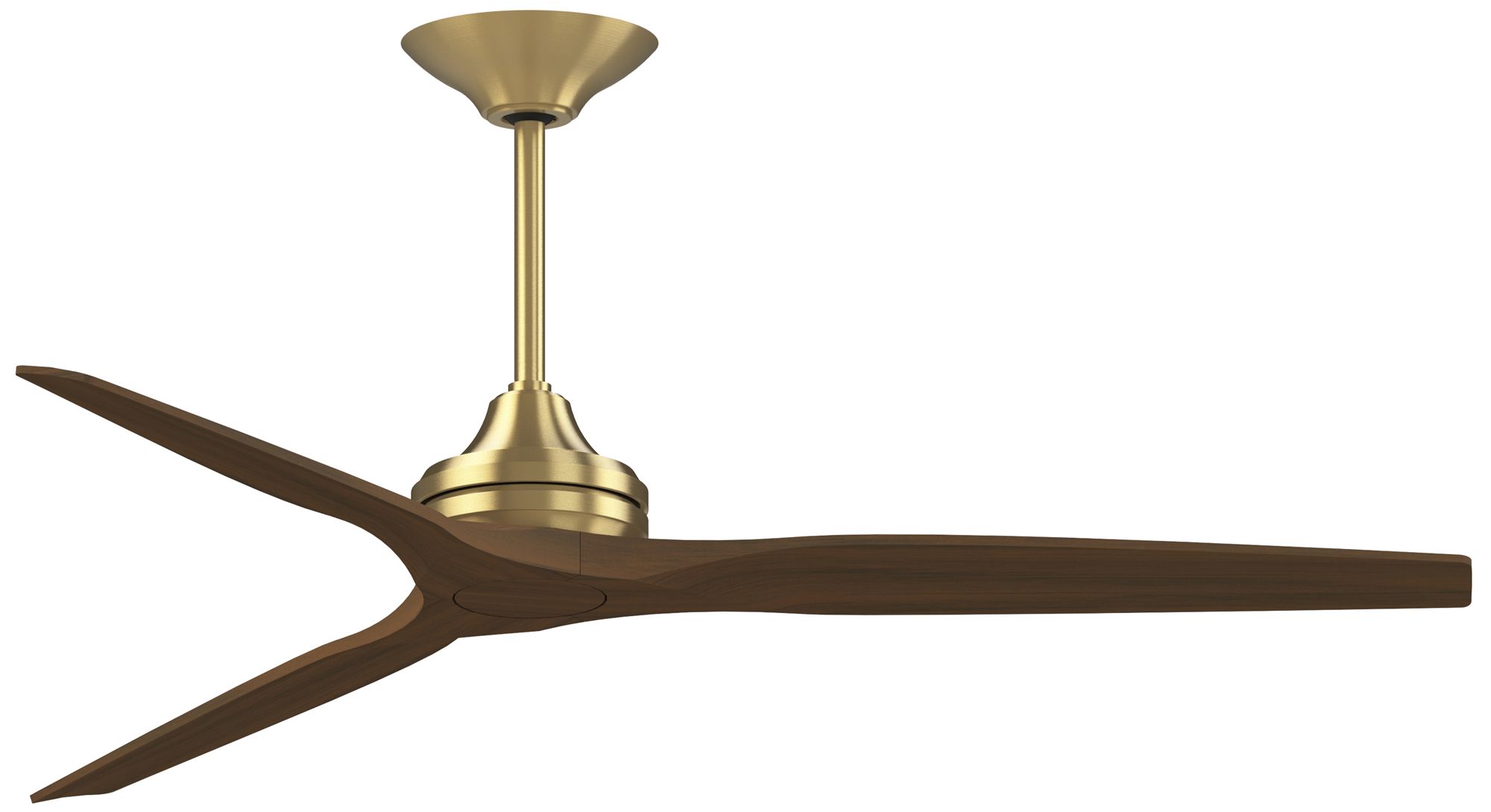 Spitfire DC Custom 64 in In/Out Smart Fan - Br. Satin Brass