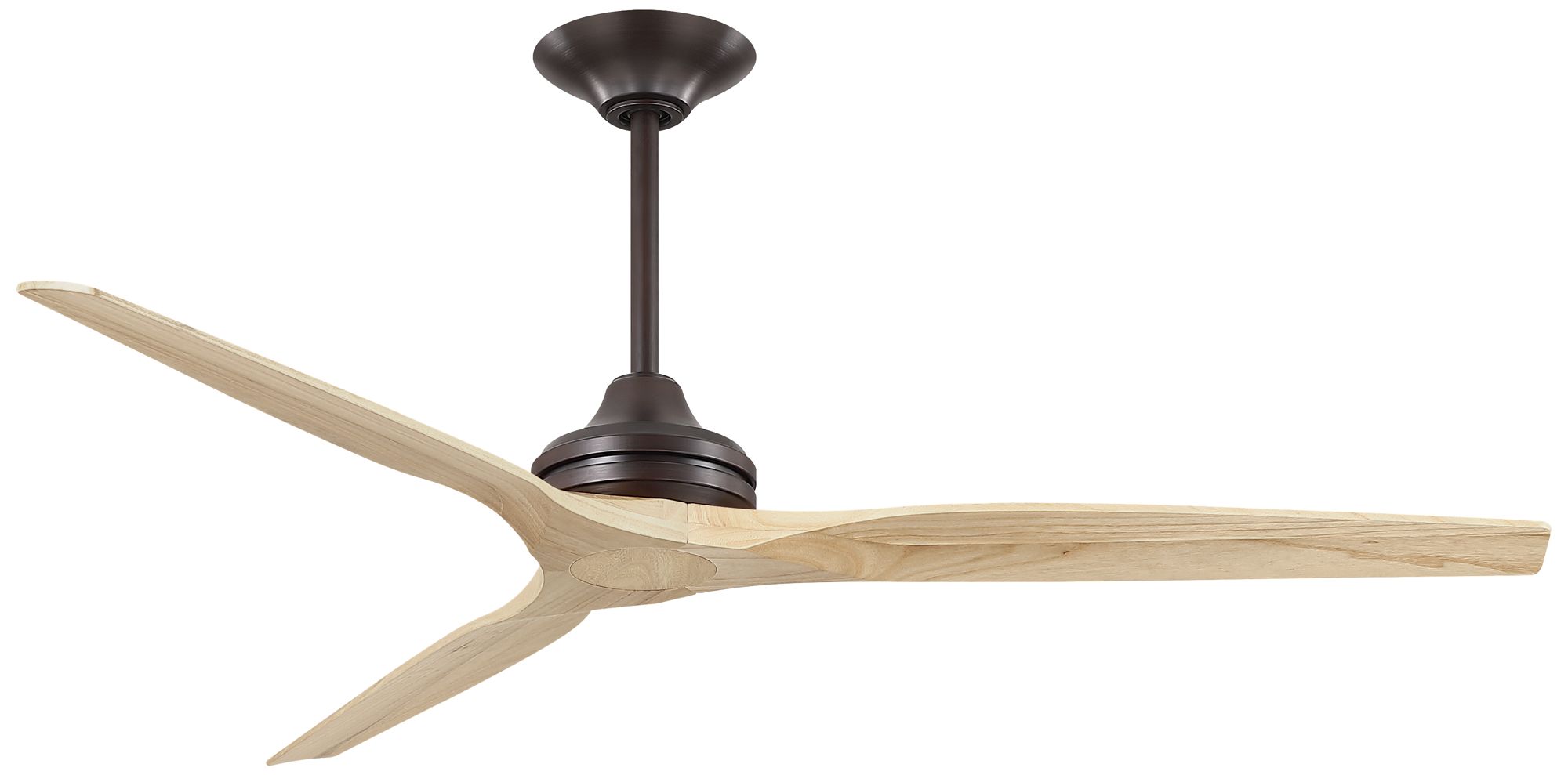 Spitfire DC Custom 64 in In/Out Smart Fan - Dark Bronze w/ Natural Blades