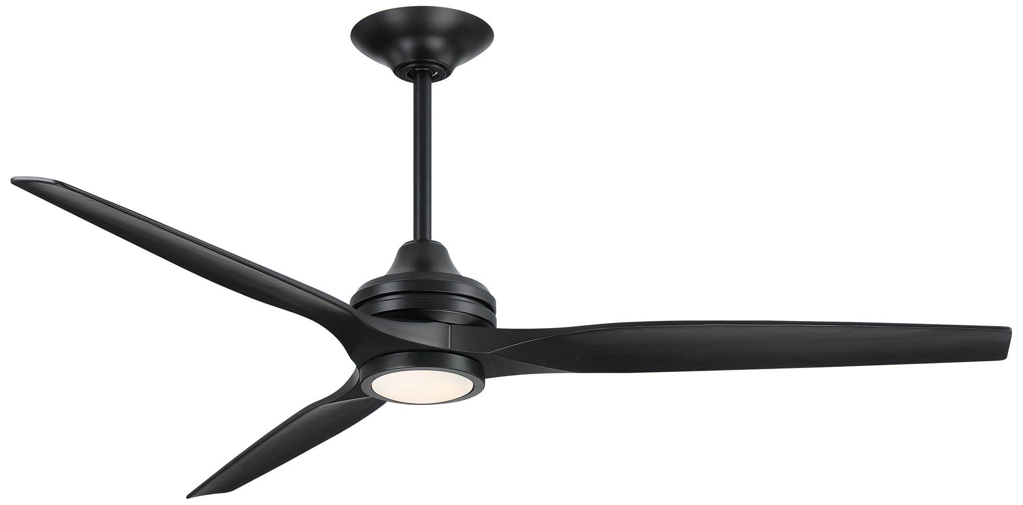 Spitfire DC Custom 64 in In/Out Smart Fan w/ LED CCT Lt Kit - Black Blades