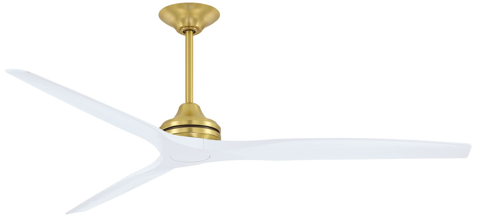 Spitfire DC Custom 72 in In/Out Smart Fan - Br. Satin Brass