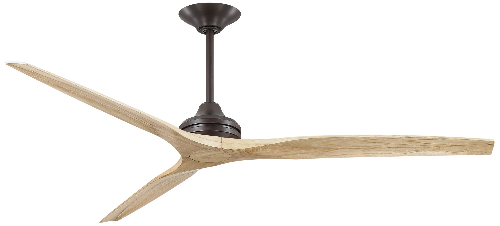 Spitfire DC Custom 72 in In/Out Smart Fan - Dark Bronze w/ Natural Blades