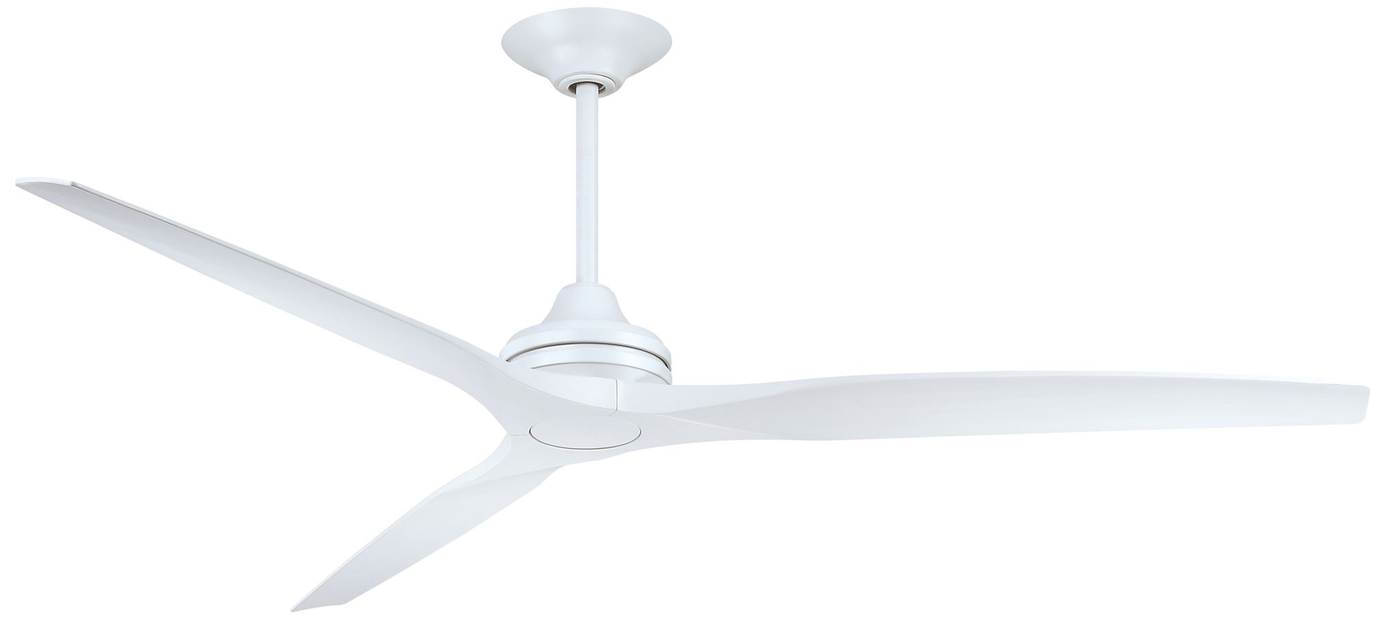Spitfire DC Custom 72 in In/Out Smart Fan - Matte White Blades