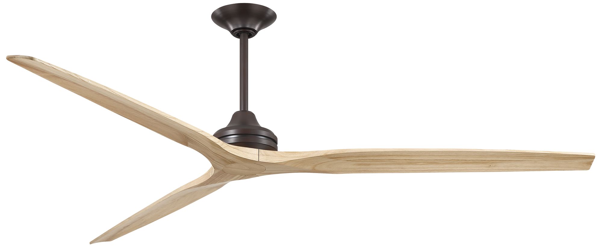 Spitfire DC Custom 84 in In/Out Smart Fan - Dark Bronze w/ Natural Blades