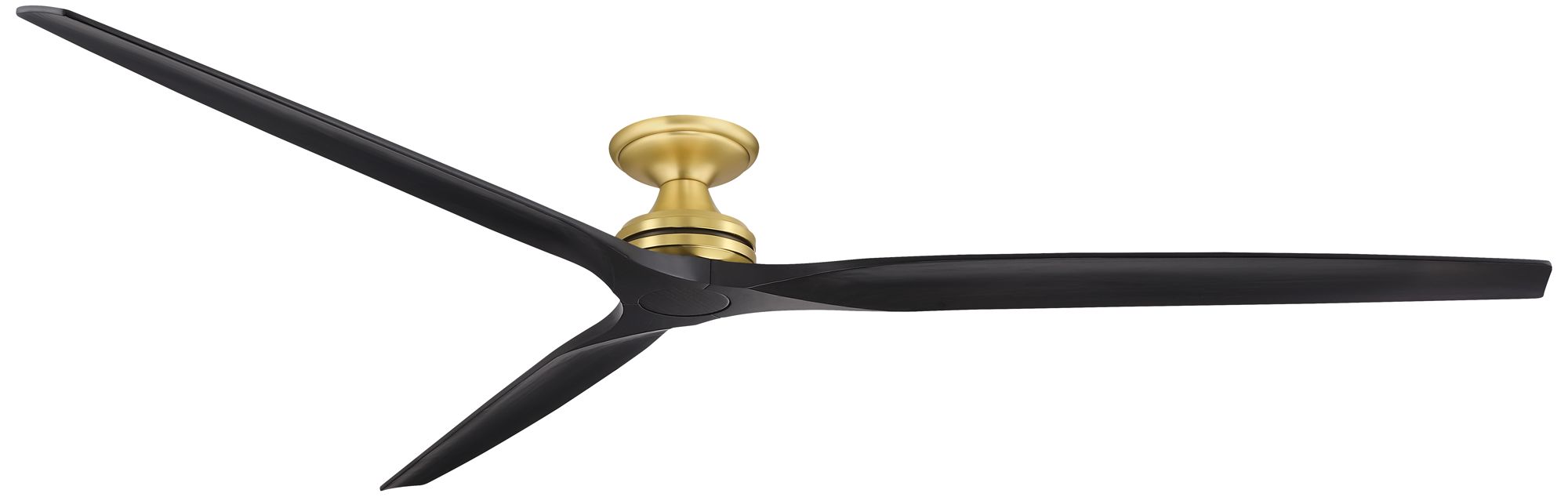 Spitfire DC Custom 96 in Flush In/Out Smart Fan - Br. Satin Brass