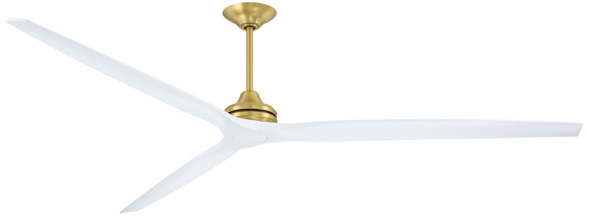 Spitfire DC Custom 96 in In/Out Smart Fan - Br. Satin Brass