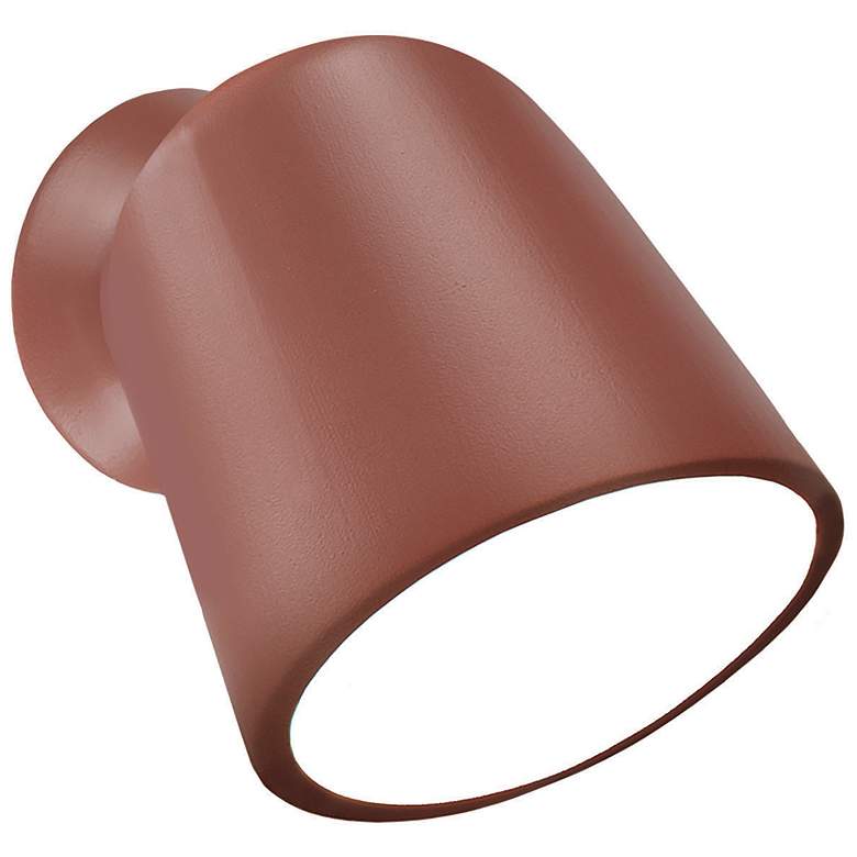 Image 1 Splash Canyon Clay LED Outdoor Wall Sconce