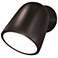 Splash Carbon Matte Black Outdoor Wall Sconce