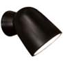 2_Splash Carbon Matte Black Outdoor Wall Sconce more views