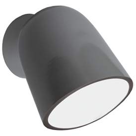 Image1 of Splash Gloss Grey LED Outdoor Wall Sconce