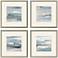 Splendid Blues 21"W x 21"H Framed Art Set of 4
