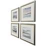 2_Splendid Blues 21"W x 21"H Framed Art Set of 4 more views