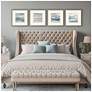 4_Splendid Blues 21"W x 21"H Framed Art Set of 4 more views