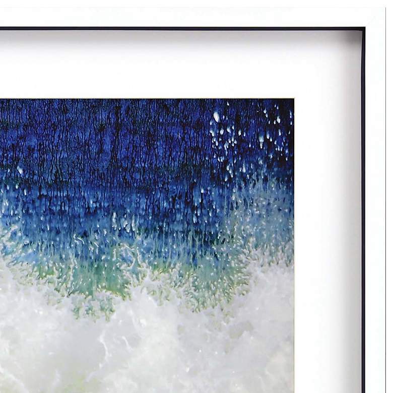 Image 3 Splish 42" Square Framed Shadow Box Giclee Wall Art more views