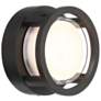 1_Spoke 5 1/4" High Black LED ADA Outdoor Wall Light